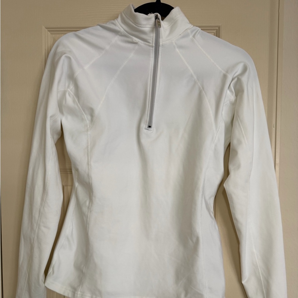 Polarmax Acclimate Dry Technical Base Layer Zip-White-Made in USA - Med - Picture 2 of 5